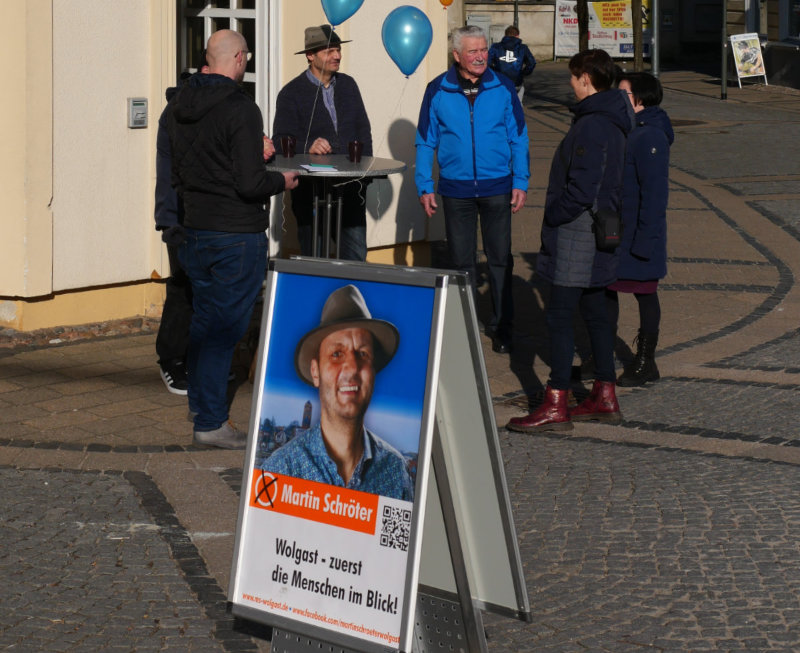 Meine erste Bürgersprechstunde im Volksbüro